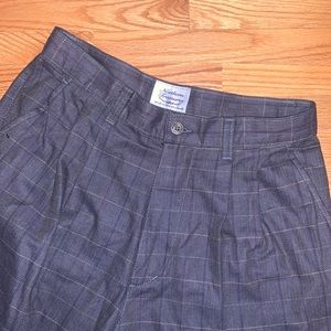 Checkered vintage looking slacks